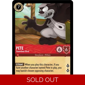 Pete, Steamboat Rival